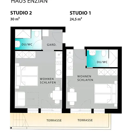 Апартаменты Haus Enzian Серфаус